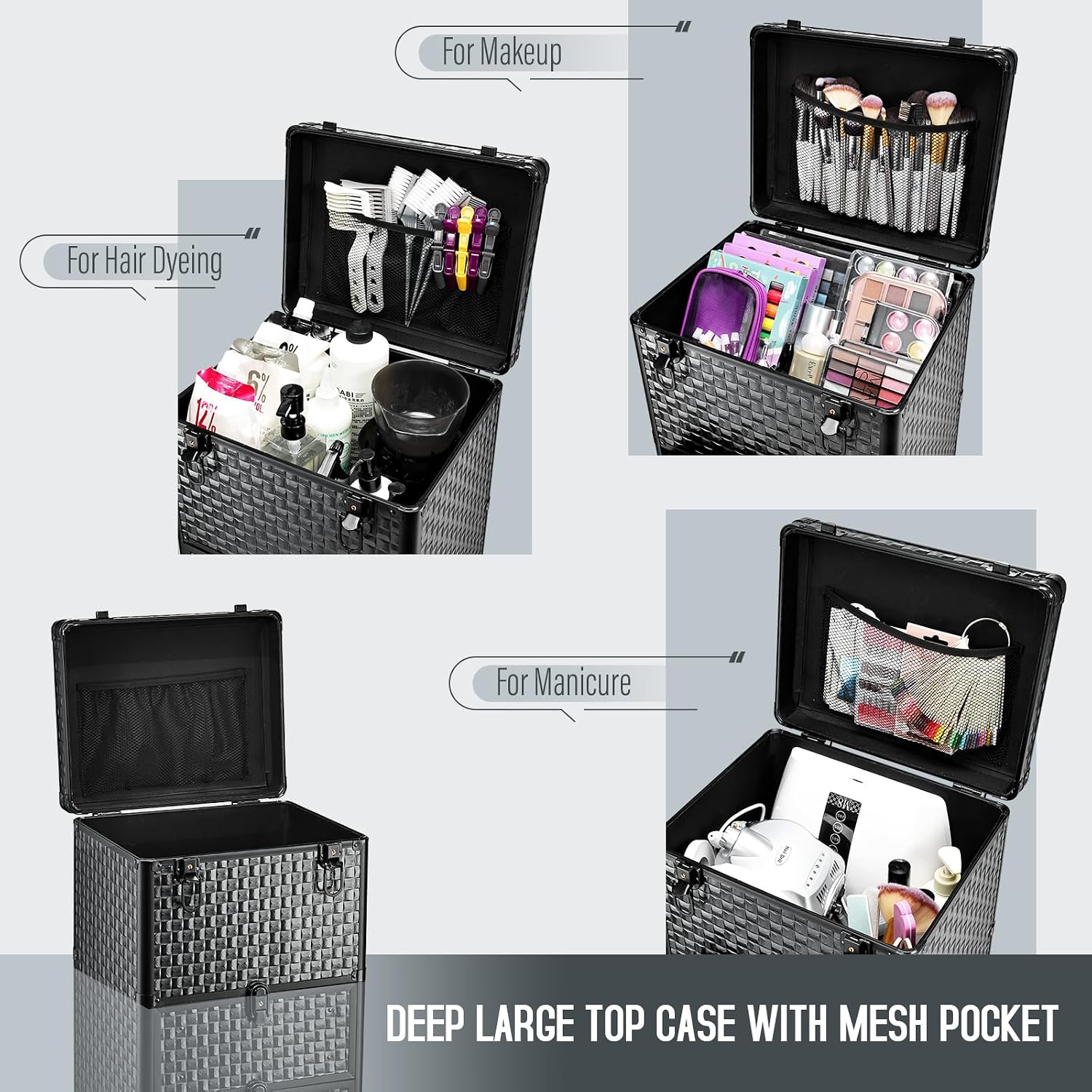 Rolling Salon Cart with 3 Draw - огляд і ціна Spa & Wellness Joule