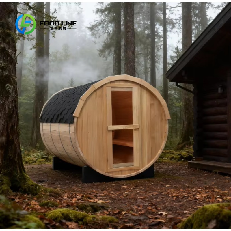 Customized Outdoor Dry Sauna R - огляд і ціна Spa Wellness Design