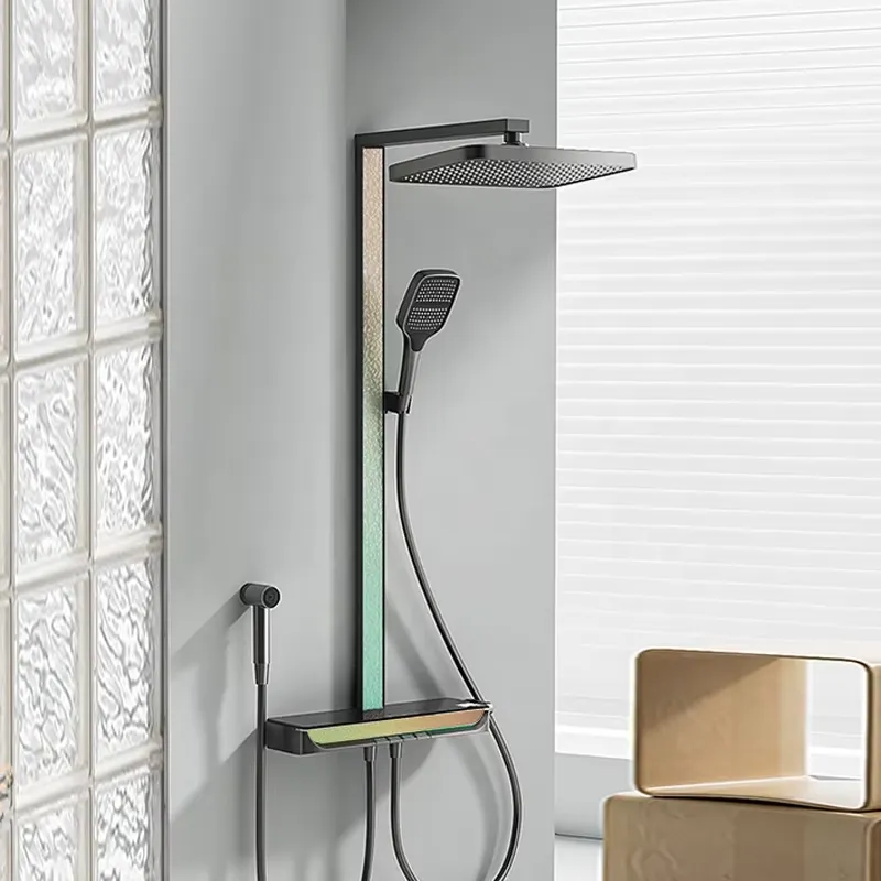 Brass Digital Waterfall Shower - огляд і ціна Spa & Wellness Joule