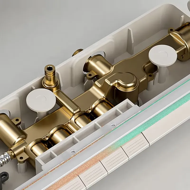 Brass Digital Waterfall Shower - огляд і ціна Spa & Wellness Joule