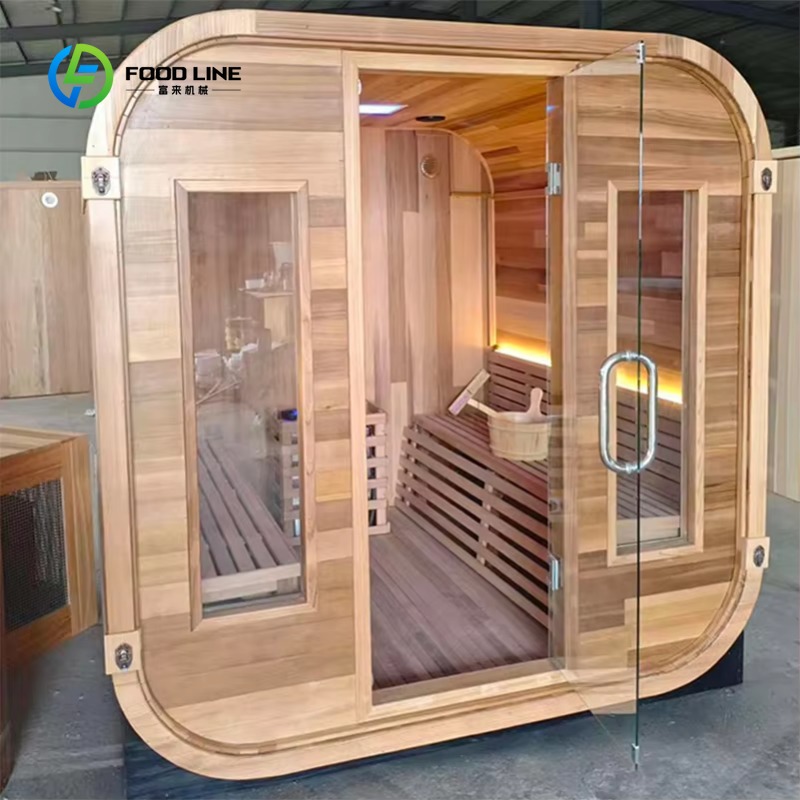 Customized Luxury Outdoor Saun - огляд і ціна Spa Wellness Design