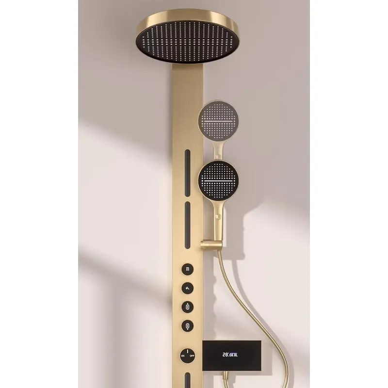Brass Rainfall Shower Panel Se - огляд і ціна Spa & Wellness Joule